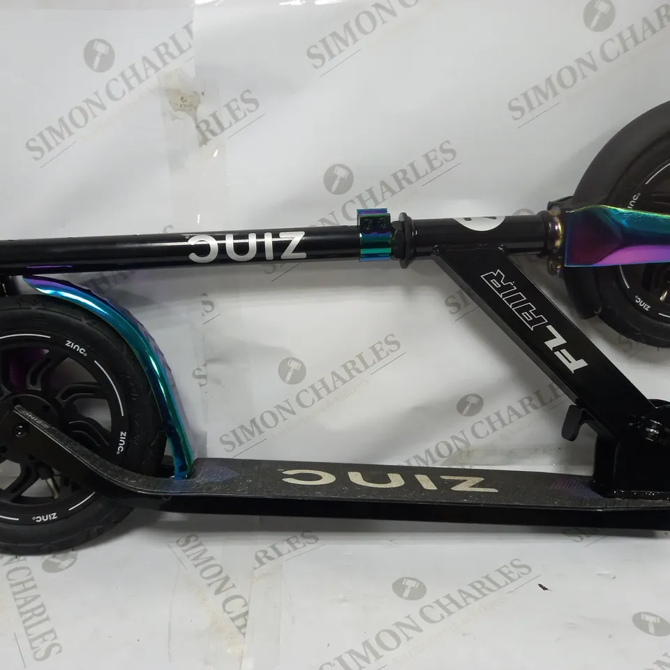 ZINC BIG WHEELED FOLDING SCOOTER FLAIR 200  RRP £100