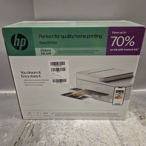 BOXED HP ENVY 6530E PRINTER 