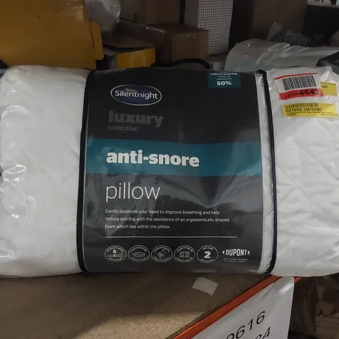 BAGGED SILENTNIGHT LUXURY COLLECTION ANTI-SNORE PILLOW