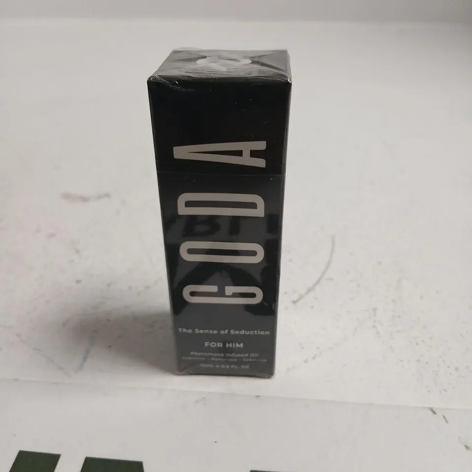 BOXED AND SEALED GODA THE SENSE OF SEDUCTION FOR HIM PHEROMONE INFUSED OIL 15ML