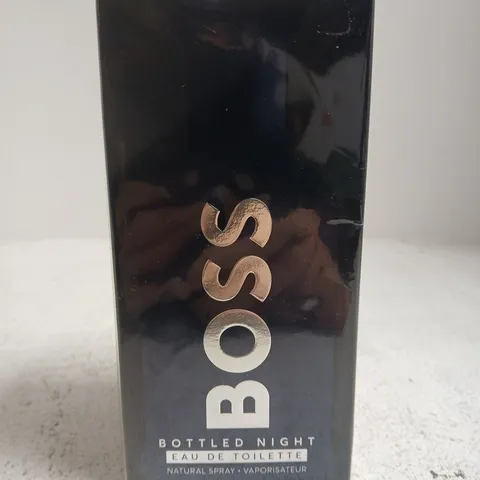 SEALED BOSS BOTTLED NIGHT EAU DE TOILETTE 200ML