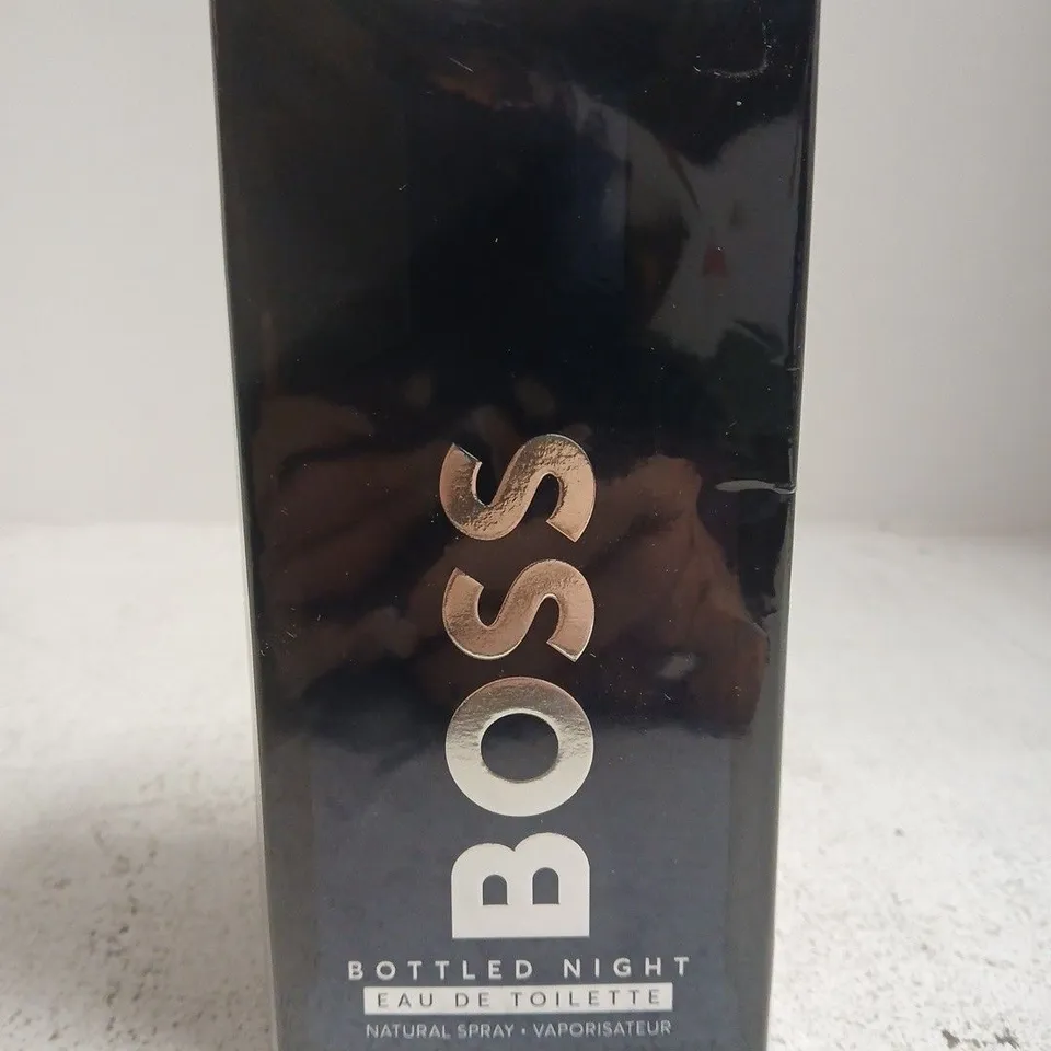 SEALED BOSS BOTTLED NIGHT EAU DE TOILETTE 200ML
