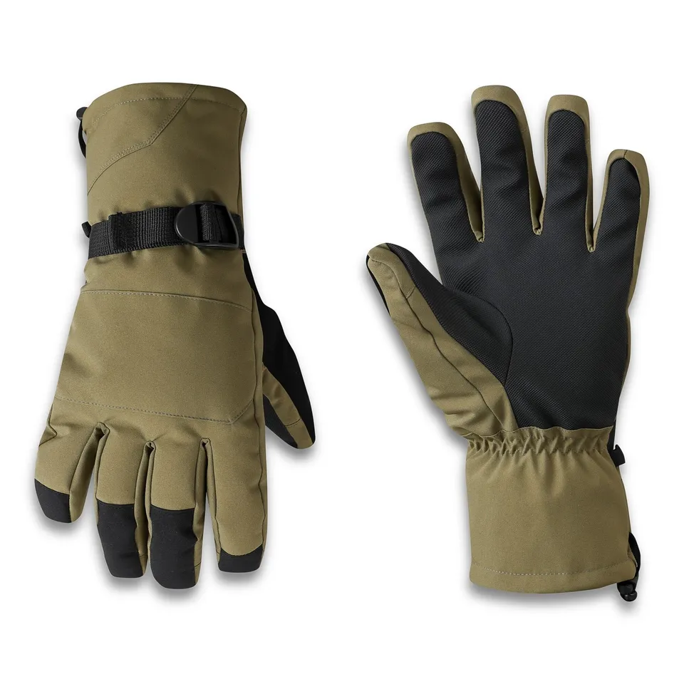 BRAND NEW DARE 2B MENS PINNACLE WATERPROOF SKI GLOVES IN MARTINI OLIVE- LARGE