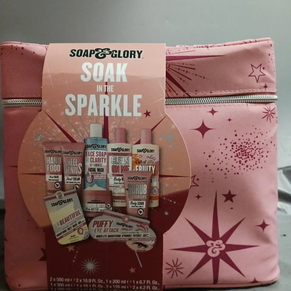 SOAP & GLORY SOAK IN THE SPARKLE 