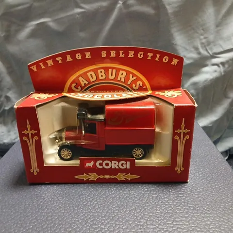 CORGI VINTAGE SELECTION DIE-CAST TOY LORRY IN CADBURY'S PACKAGING