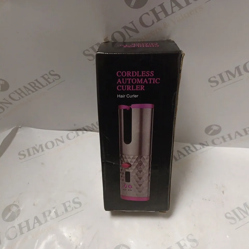 SEALED & BOXED CORDLESS AUTOMATIC HAIR CURLER
