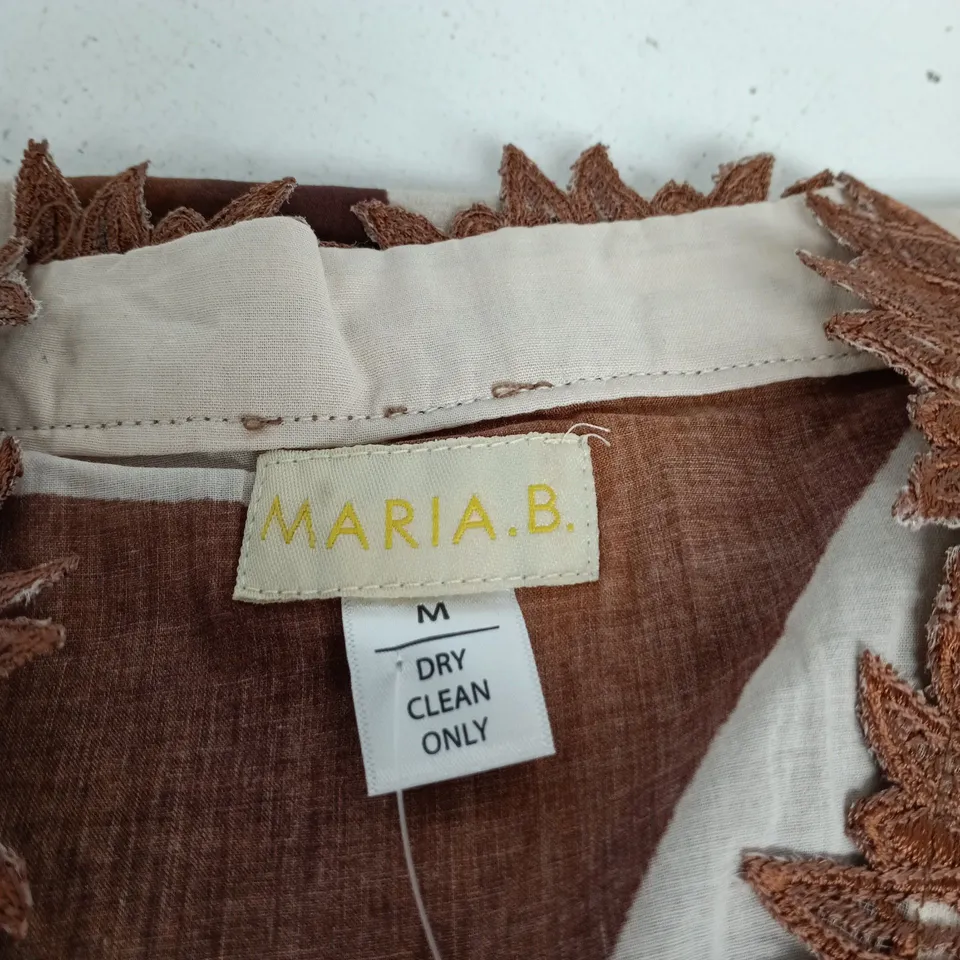 MARIA B EID BASIC LAWN COLLECTION WOMEN'S DRESS – SIZE M