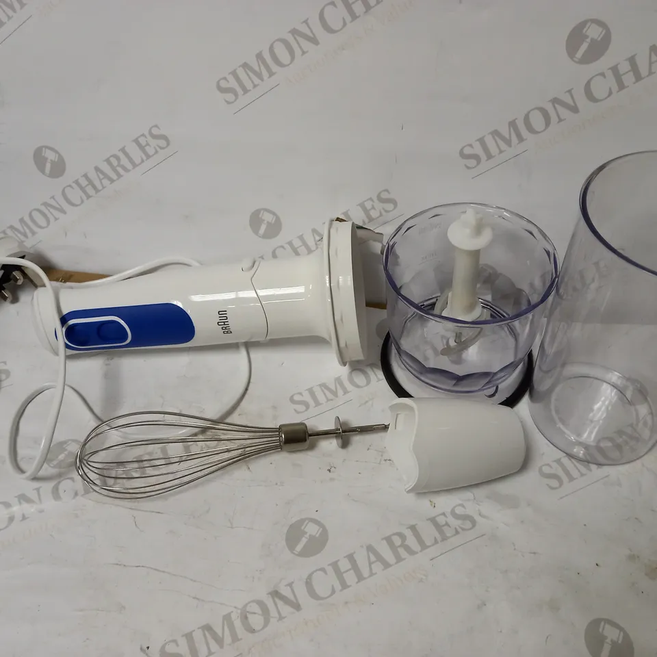BRAUN MQ3025 SPAGHETTI HAND BLENDER 
