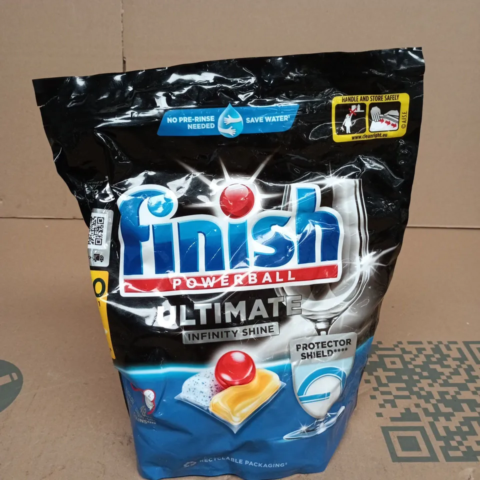 FINISH POWERBALL ULTIMATE INFINITY SHINE DISHWASHER TABLETS