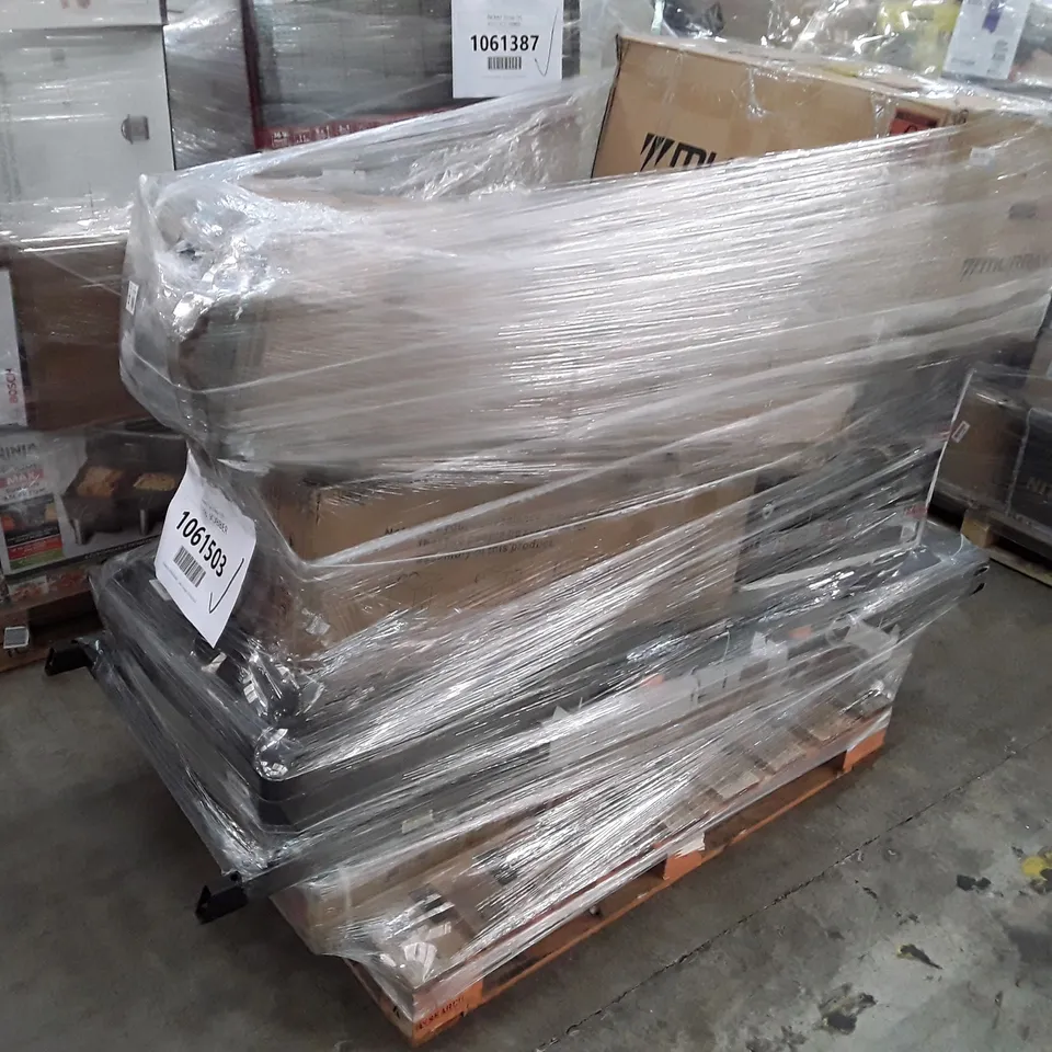 PALLET OF APPROXIMATELY 6 UNPROCESSED RAW RETURN HOUSEHOLD AND ELECTRICAL GOODS TO INCLUDE;