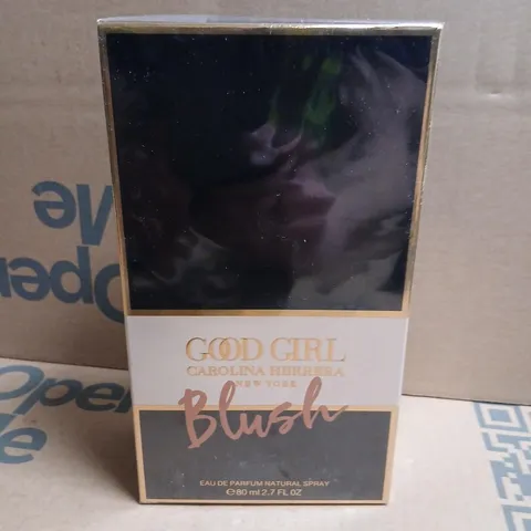 BOXED AND SEALED GOOD GIRL CAROLINA HERRERA BLUSH EAU DE PARFUM NATURAL SPRAY 80ML
