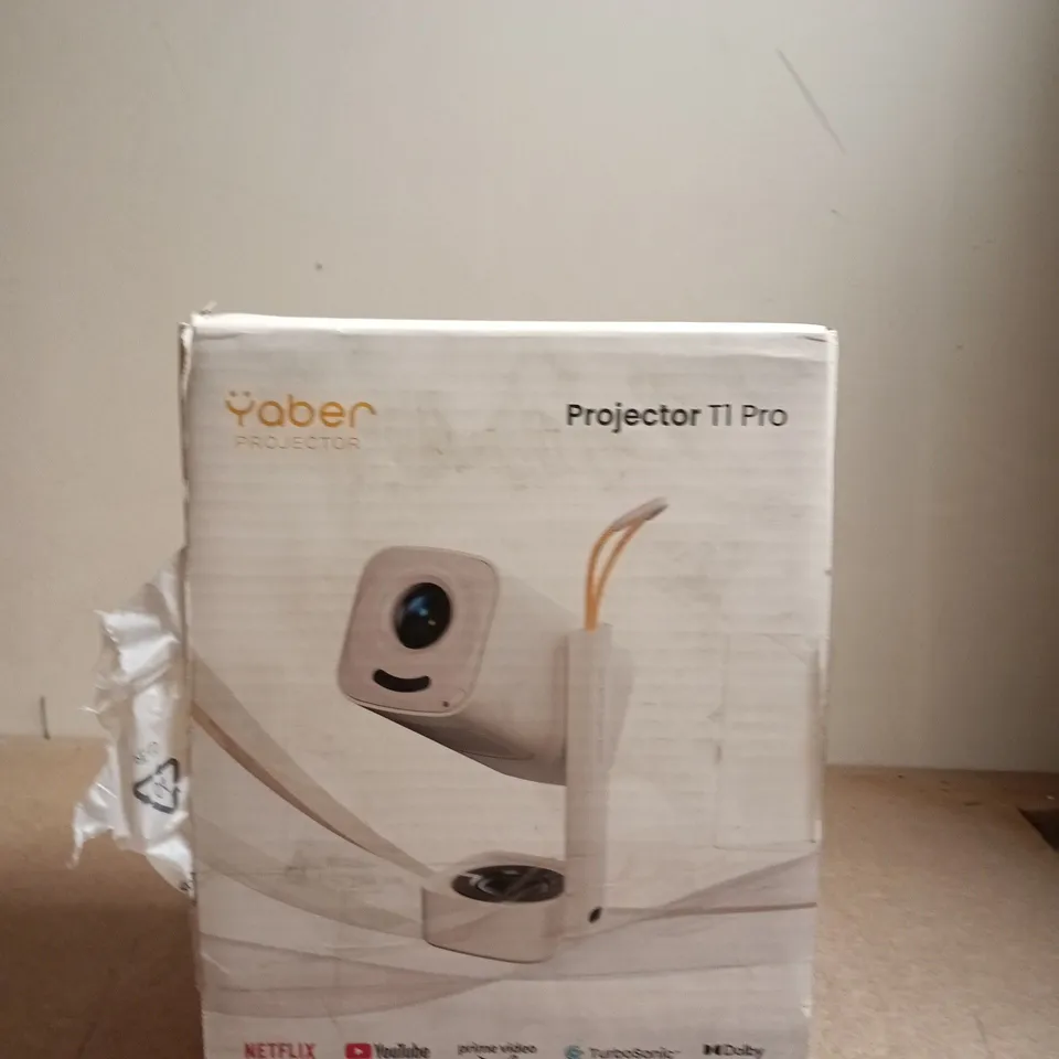 YABER PROJECTOR TI PRO – PORTABLE HOME CINEMA (BOXED)