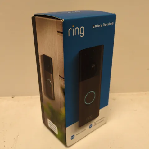RING DOORBELL - BATTERY DOORBELL – BOXED