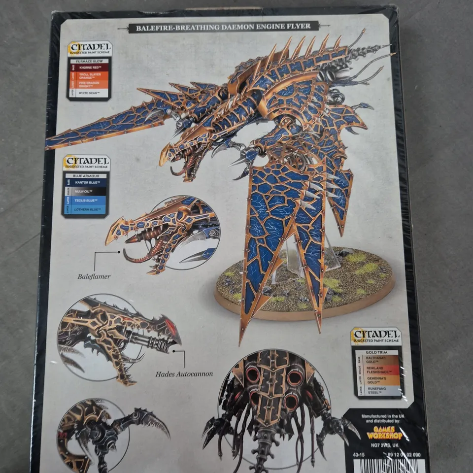 SEALED WARHAMMER 40000 CHAOS SPACE MARINES HELDRAKE