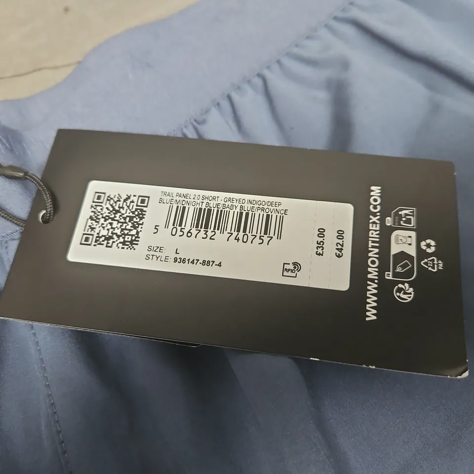 MONTIREX TRAIL PANEL 2.0 SHORTS - SIZE L