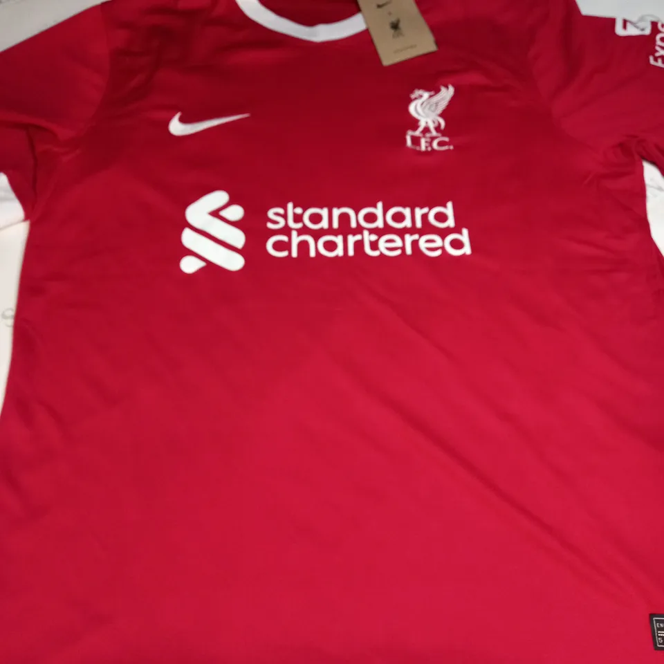 LIVERPOOL FC HOME SHIRT SIZE L