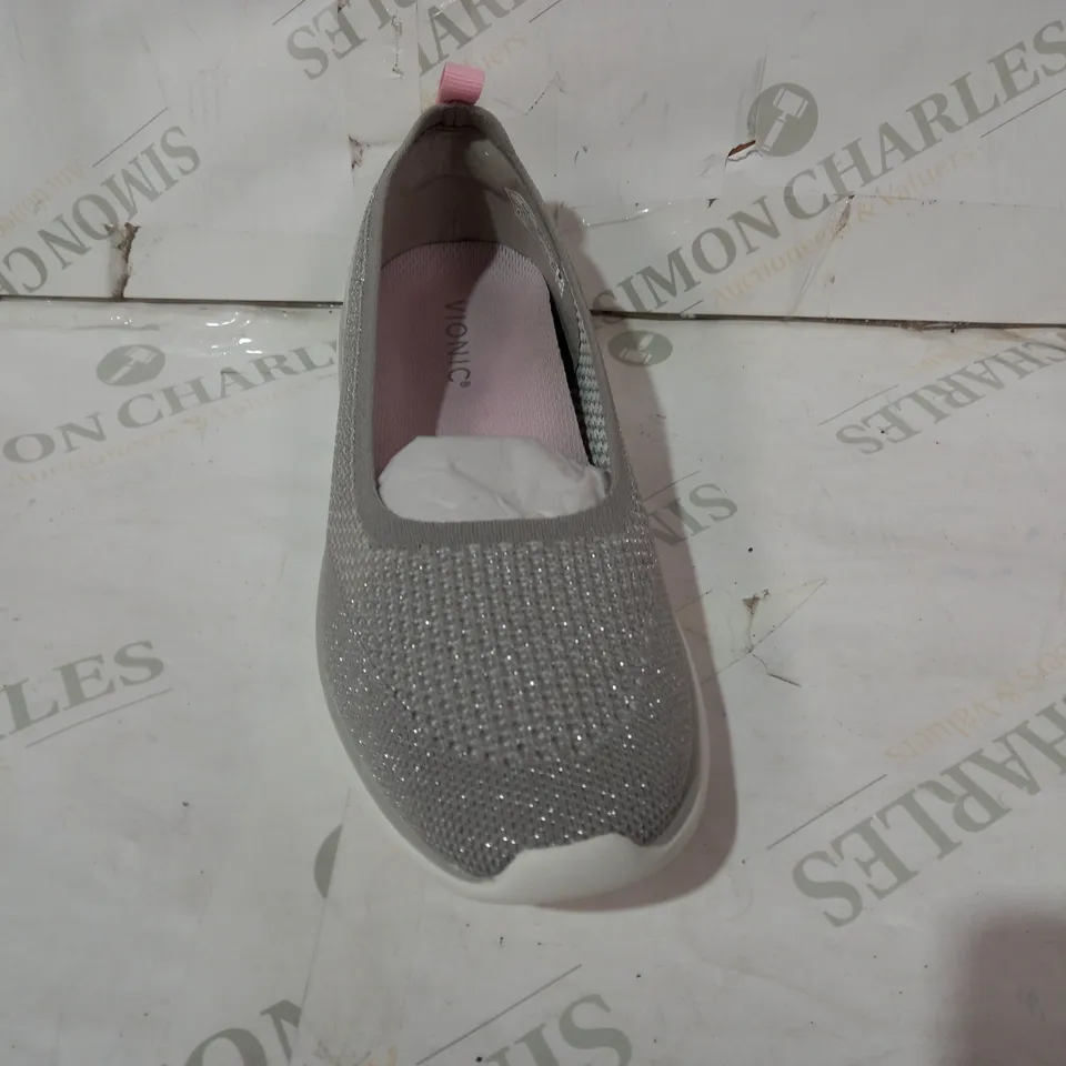 BOXED PAIR OF VIONIC KALLIE BALRNA IN GREY UK SIZE 6
