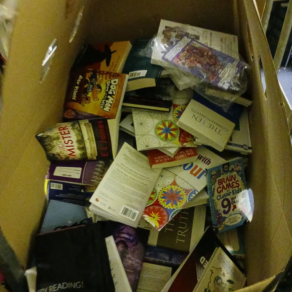 CAGE OF APPROXIMATELY 200 ASSORTED BOOKS FROM VARIOUS AUTHORS - COLLECTION ONLY	
