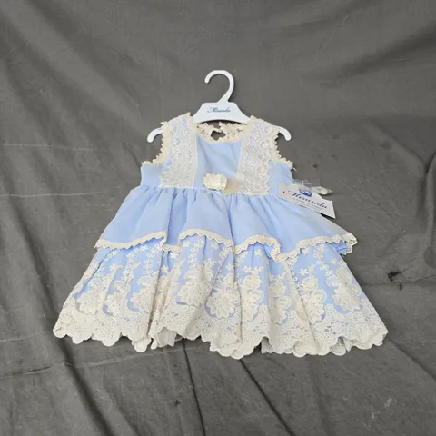 MIRANDA INFANT DRESS IN BLUE SIZE 2