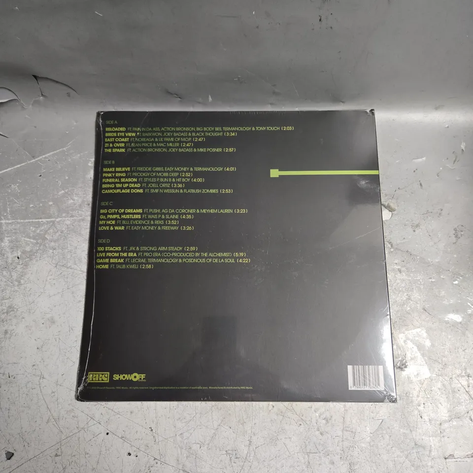 SEALED STATIK SELEKTAH EXTENDED PLAY (10TH ANNIVERSARY) VINYL