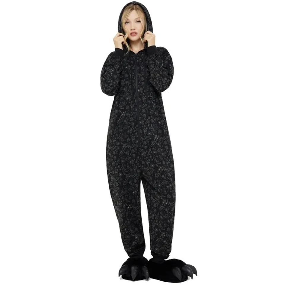 BRAND NEW KILLSTAR ENCHANTORS EMBRACE ONESIE - BLACK - SIZE XL 