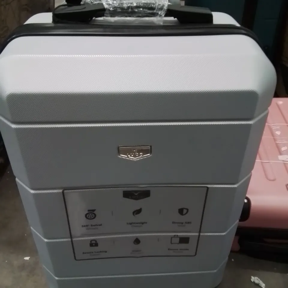 LUGG TRAVEL SUITCASE SILVER 