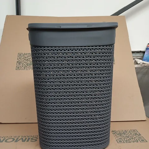 ANTHRACITE 60L LAUNDRY BASKET