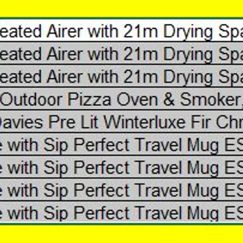 PALLET OF APPROXIMATELY NINE ASSORTED PRODUCTS TO INCLUDE;