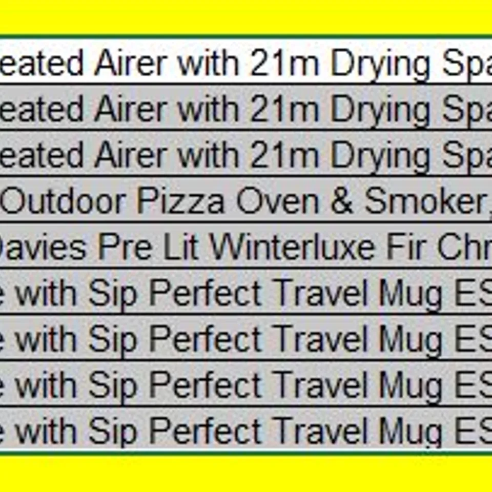PALLET OF APPROXIMATELY NINE ASSORTED PRODUCTS TO INCLUDE;