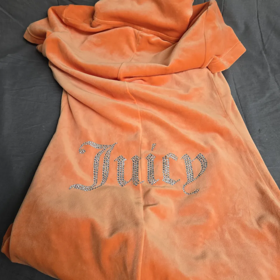 JUICY COUTURE ORANGE BODYSUIT - MEDIUM 