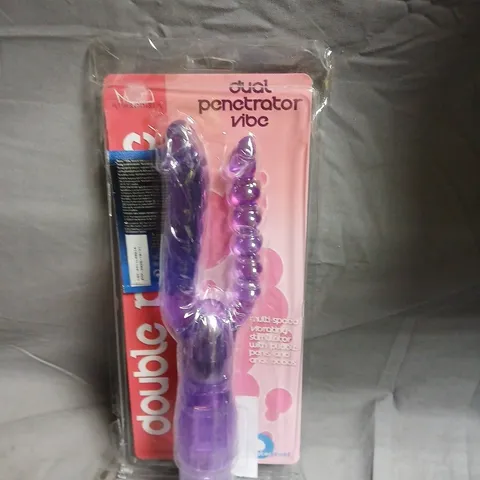 PURPLE DUAL PENETRATOR VIBE SEX TOY