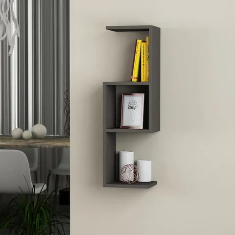 BRAND NEW BOXED DIBI BOOKSHELF - ANTHRACITE