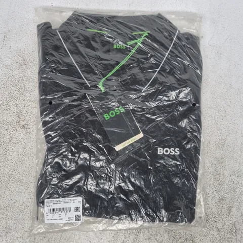 BAGGED BOSS SIM FIT POLO TOP IN BLACK SIZE UNSPECIFIED