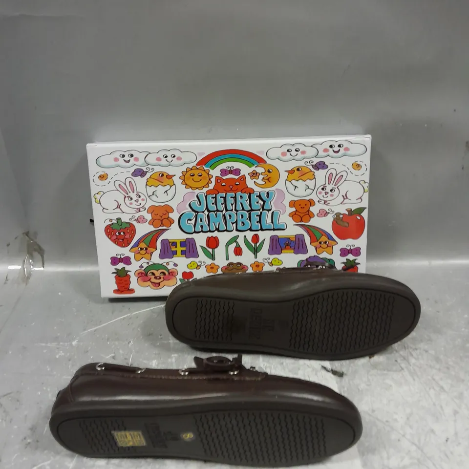 BOXED PAIR OF JEFFREY CAMPBELL FREE PEOPLE BOAST SIZE 8 