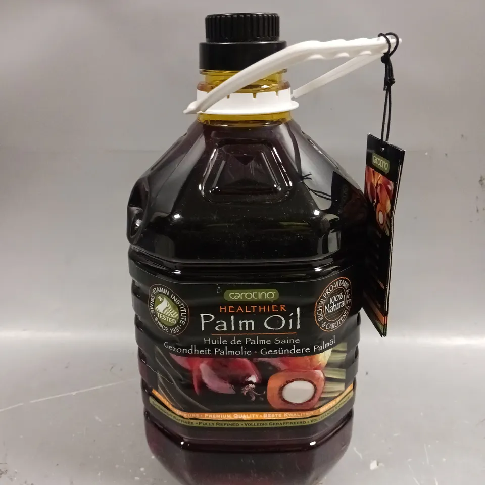 SEALED CAROTINO PALM OIL - 3.3L - COLLECTION ONLY 
