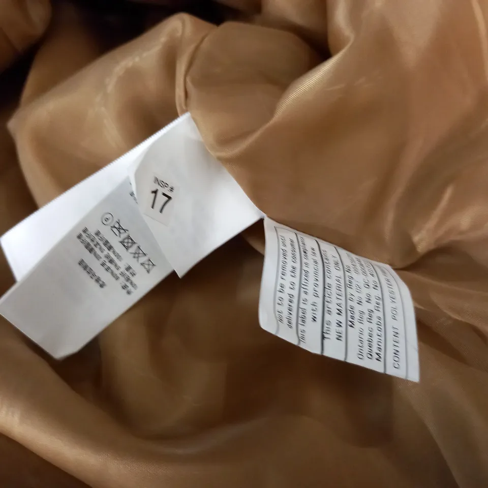RALPH LAUREN COAT IN CAMEL - 18 W