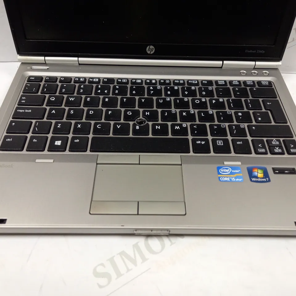 HP ELITE BOOK 2560P LAPTOP IN SILVER