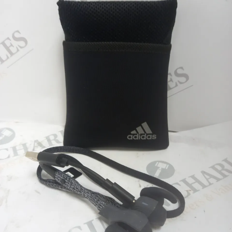 BOXED ADIDAS FWD-01 BLUETOOTH SPORT HEADPHONES - NIGHT GREY
