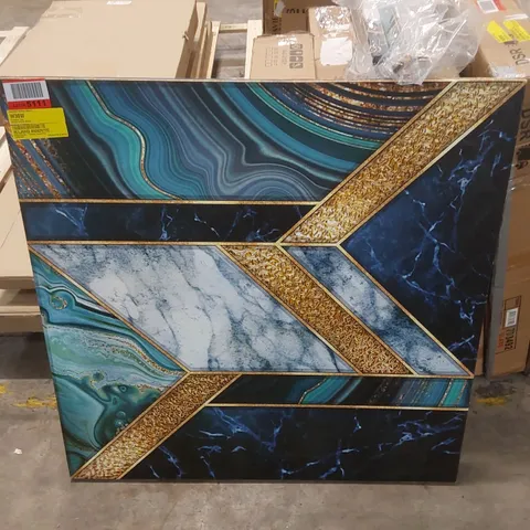 MODERN MARBLE WRAPPED CANVAS PRINT