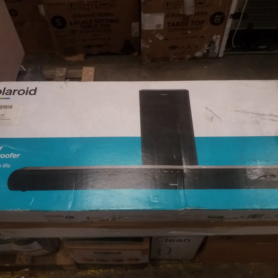 POLAROID SOUNDBAR WITH SUBWOOFER PLA19SB001A