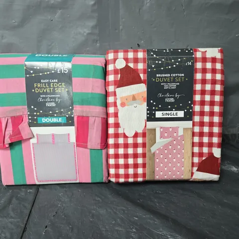 APPROXIMATELY 15 ASSORTED BEDDING ITEMS TO INCLUDE DUVETS - COLLECTIONS ONLY