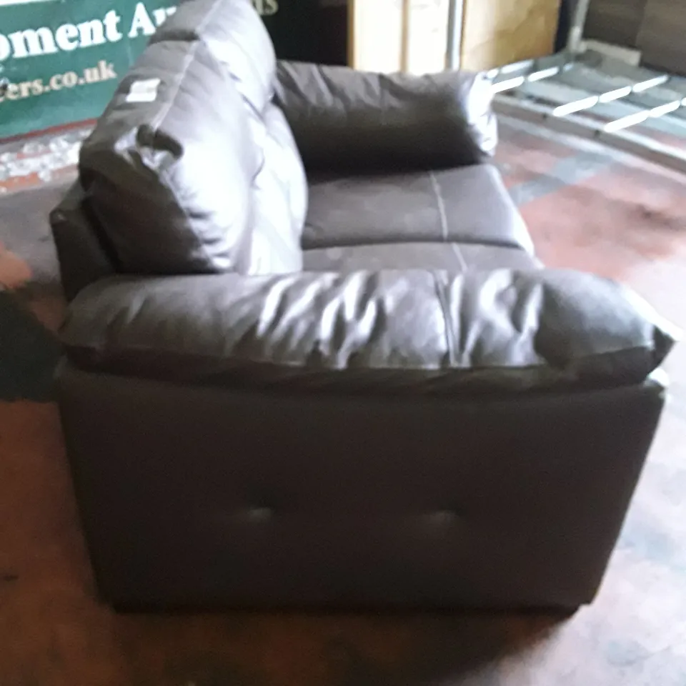 CHOCOLATE 2 SEATER SOFA