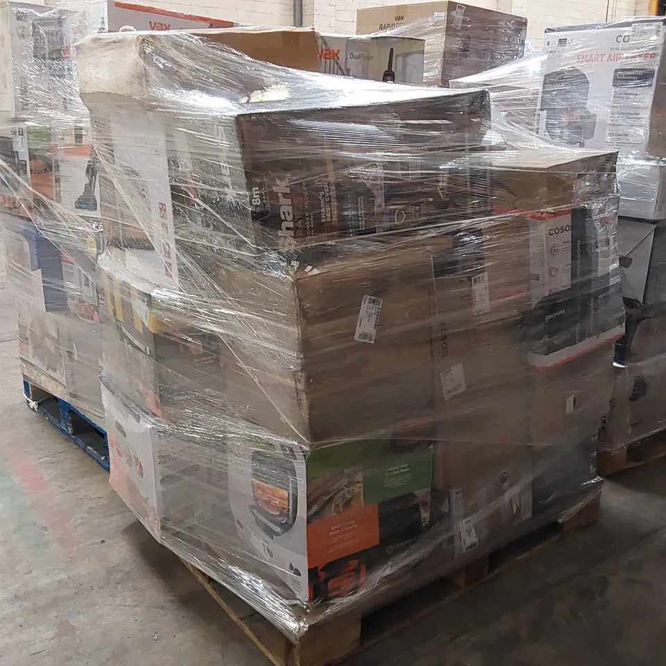 PALLET OF APPROXIMATELY 24 UNPROCESSED RAW RETURN HOUSEHOLD AND ELECTRICAL GOODS TO INCLUDE;