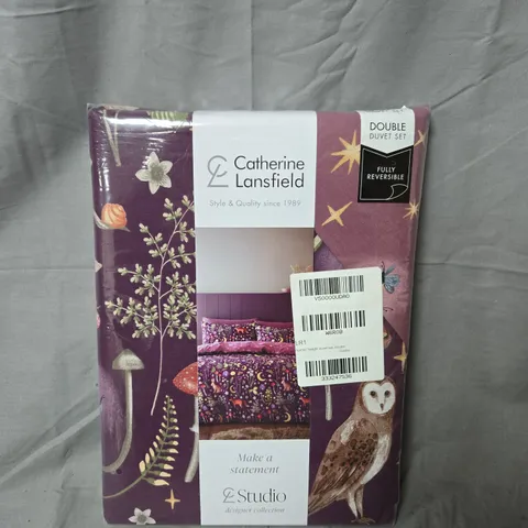 CATRHERINE LANSFIELD ENCHANTED TWLIGHT DUVET SET - DOUBLE
