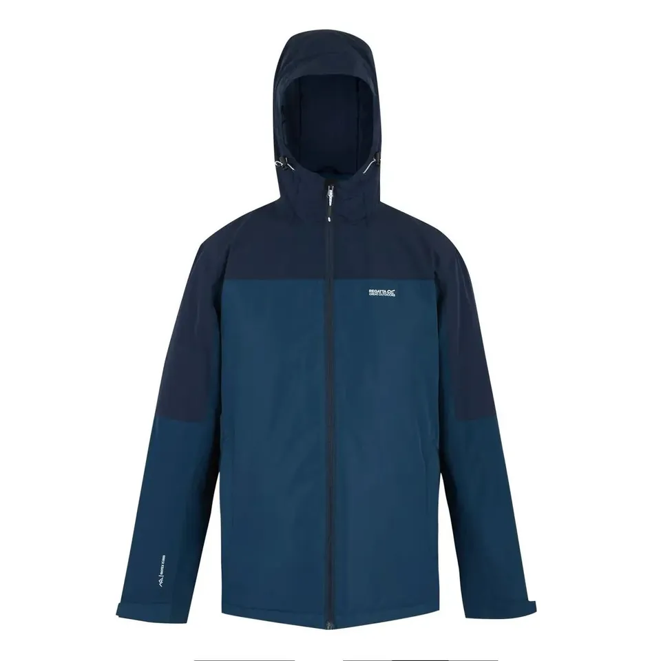 BRAND NEW REGATTA HOODED WATERPROOF JACKET THORNRIDGE MOONLIGHT DENIM/NAVY XL