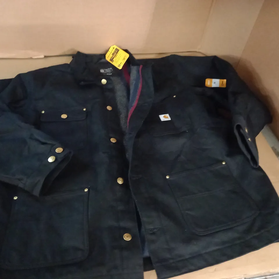 CARHARTT FIRM DUCK BLANKET LINED CHORE COAT - 2XL