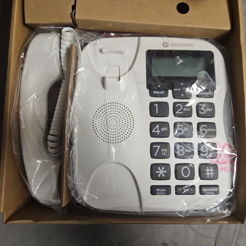 BOXED MOTOROLA FW500 EMERGENCY BACK-UP LINE TELEPHONE