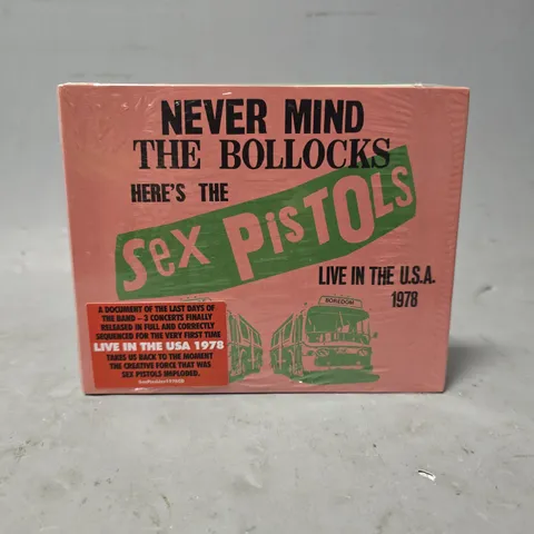 SEALED SEX PISTOLS – LIVE IN THE U.S.A. 1978