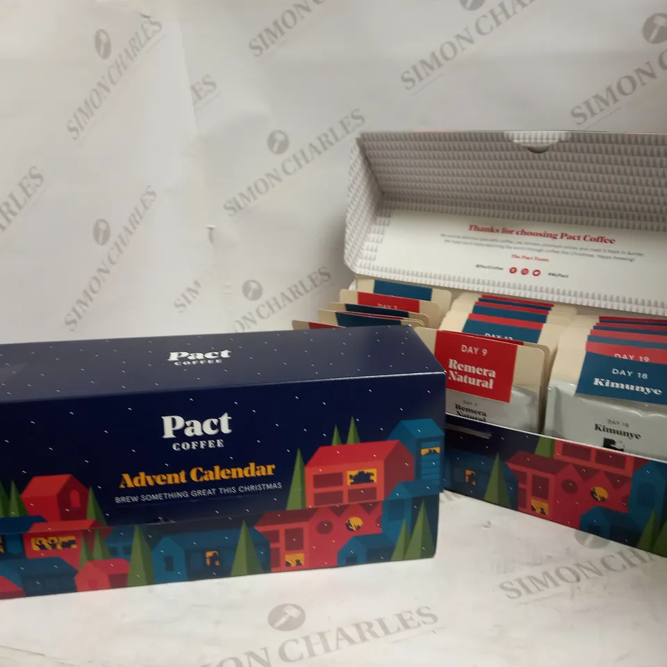 2 PACT COFFEE 25-DAY ADVENT CALENDARS