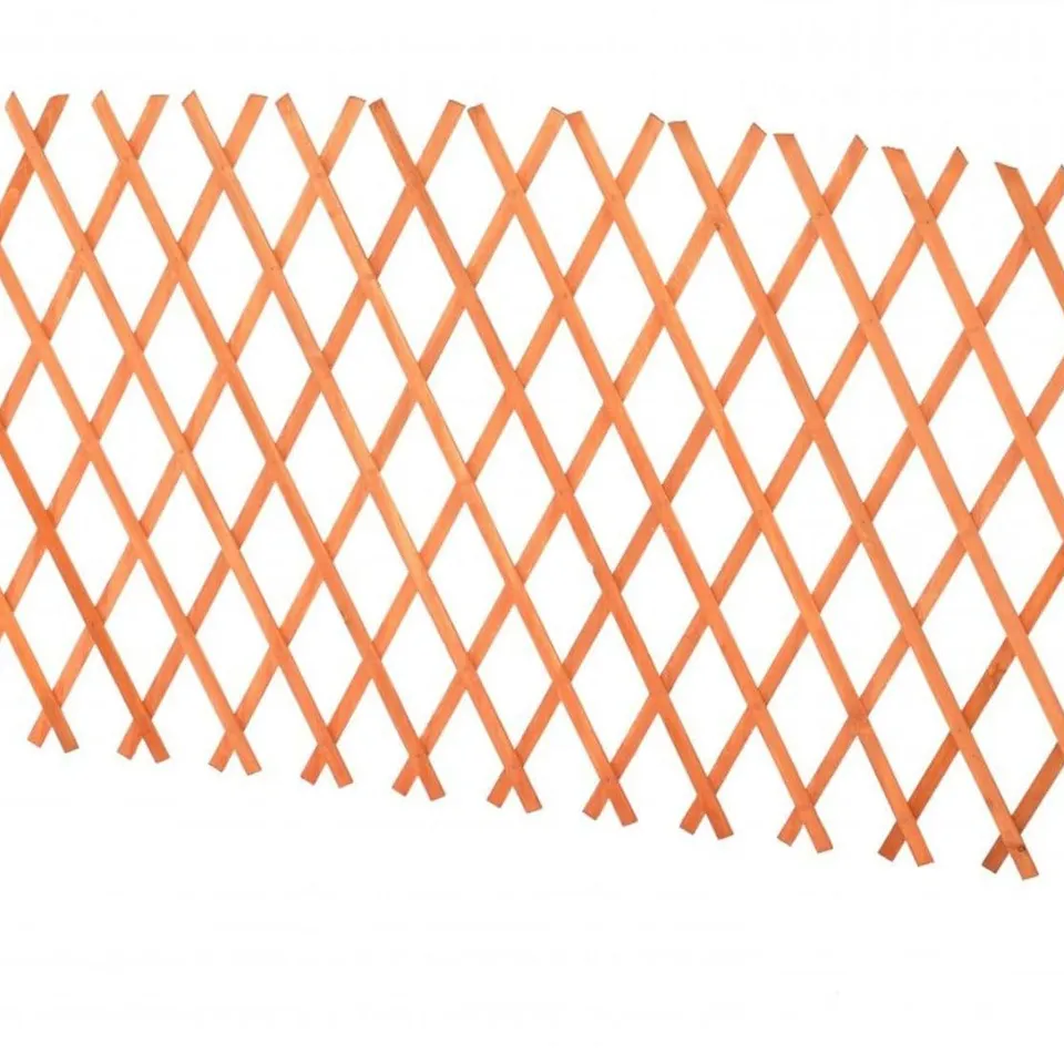 OYPLA ARCHED EXPANDING FREESTANDING WOODEN TRELLIS FENCE GARDEN SCREEN